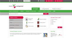 Desktop Screenshot of lansingerland.nl